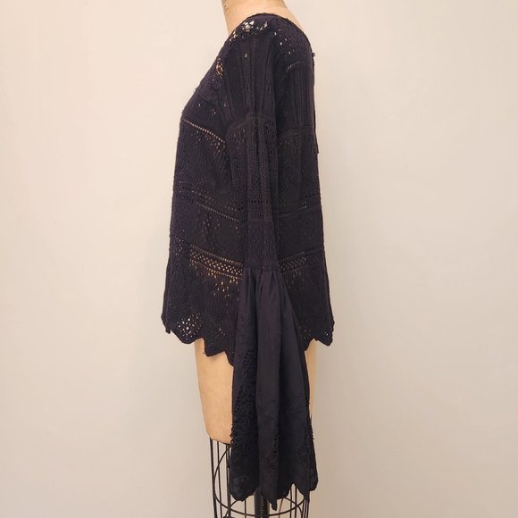 Free People "Once Upon A Time" Lace Sweater - Picture 7 of 15